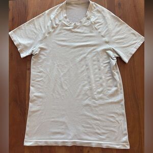 Lululemon Men’s Metal Vent Tech T-Shirt - Beige - S
